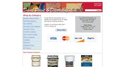 Desktop Screenshot of duvalpaint.com